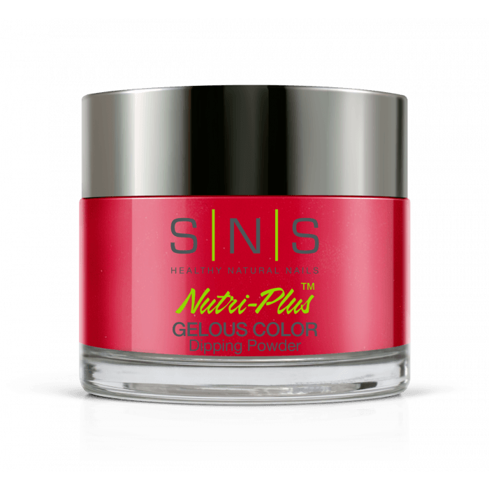 SNS Dip Powder AN05 Red Roof Lines - Angelina Nail Supply NYC