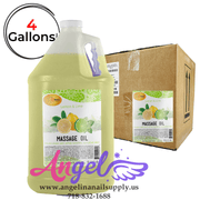 Spa Redi Massage Oil Lemon & Lime (Box/4gal) - Angelina Nail Supply NYC