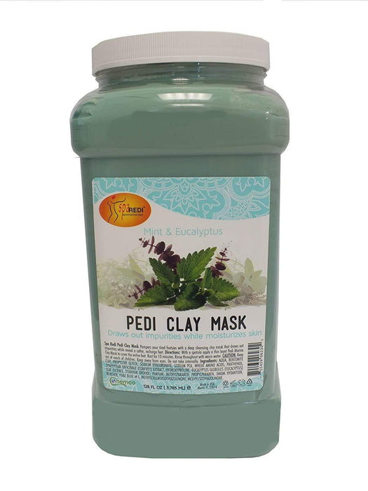Spa Redi Pedi Clay Mask (1 gal & 5 Gal) - Angelina Nail Supply NYC