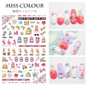 Sticker Cartoon - 1 - Angelina Nail Supply NYC