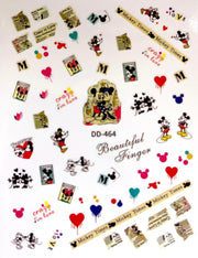 Sticker Cartoon - 2 - Angelina Nail Supply NYC