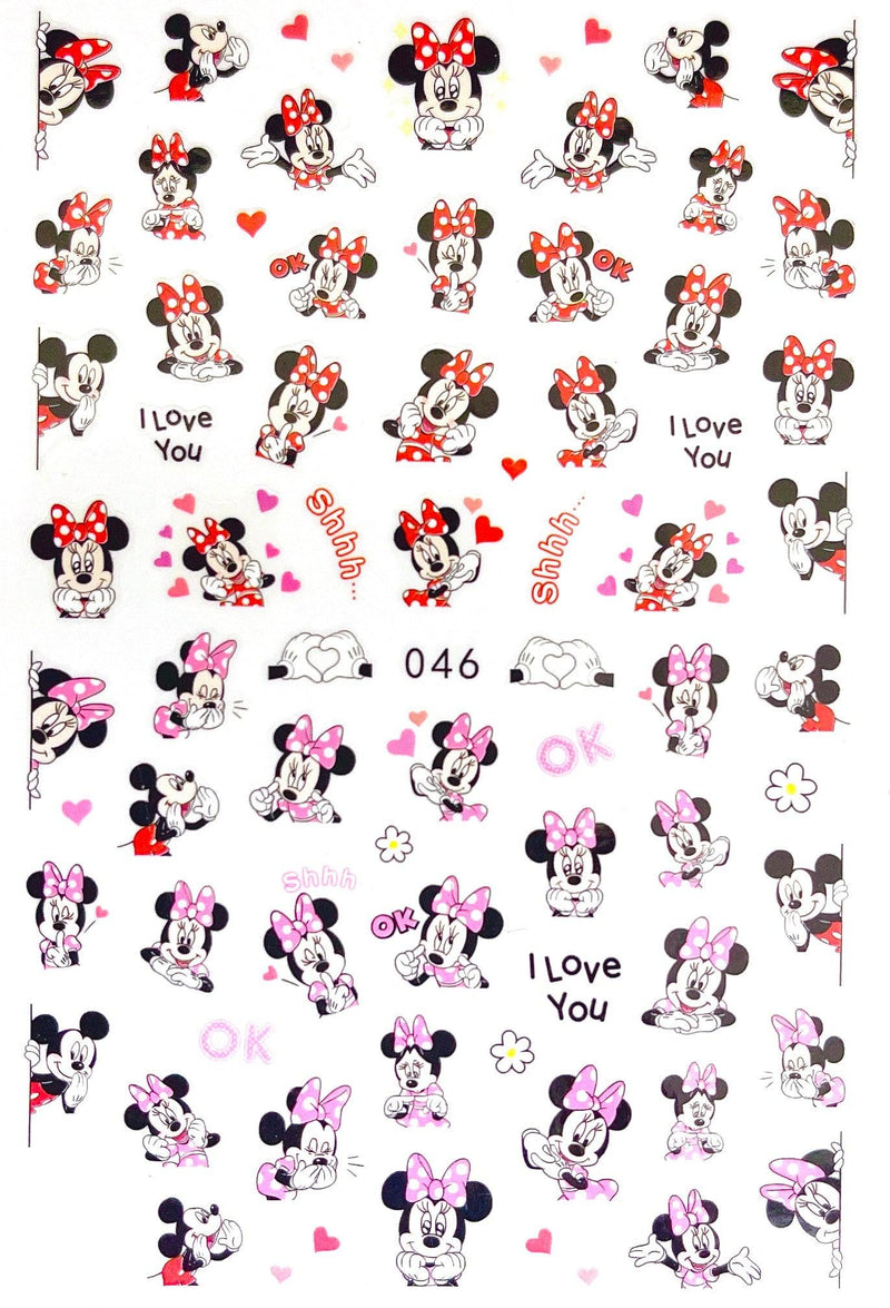 Sticker Cartoon - 2 - Angelina Nail Supply NYC