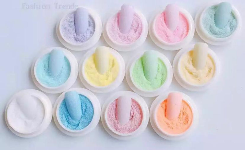Sugar Powder (pack/12 colors) - Angelina Nail Supply NYC